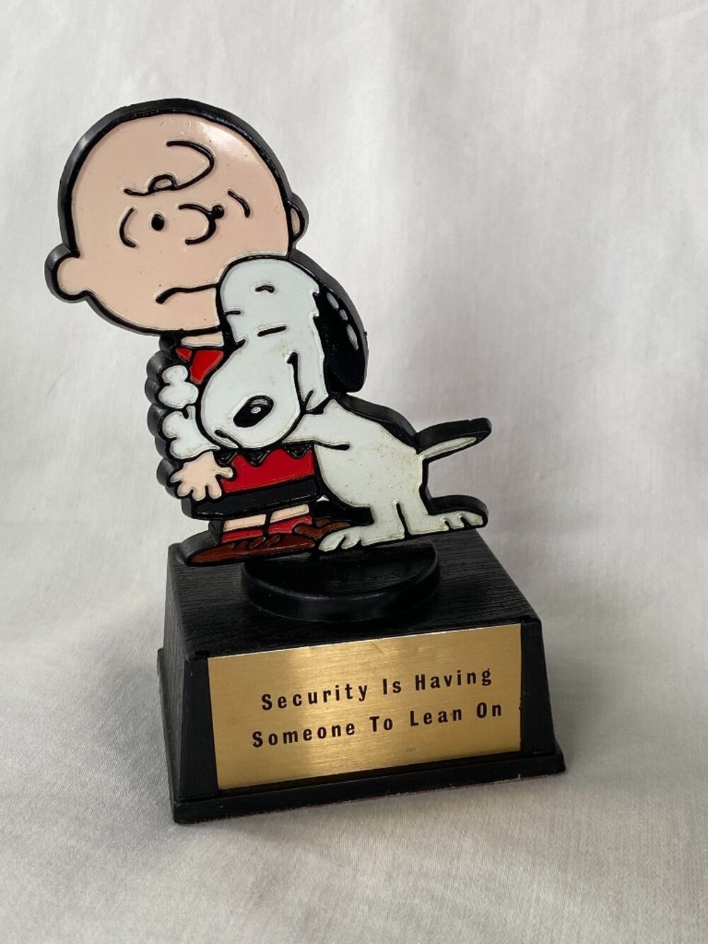 Vintage 1970s Peanuts Charlie‎ Brown with Snoopy Trophy By Aviva